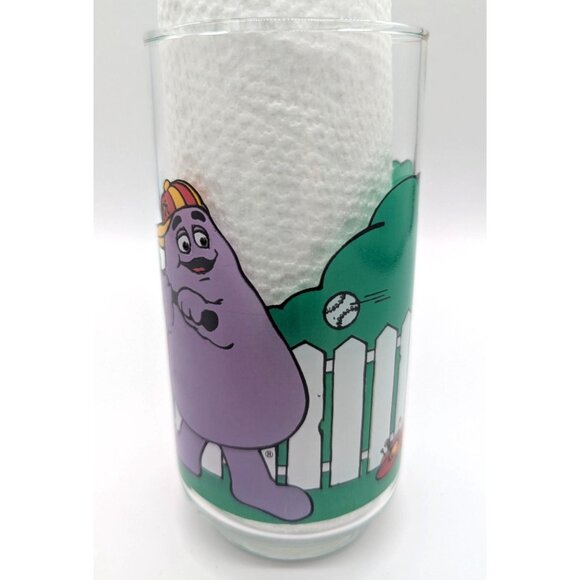 McDonald's Glass Grimace 1980s - Picture 4 of 11